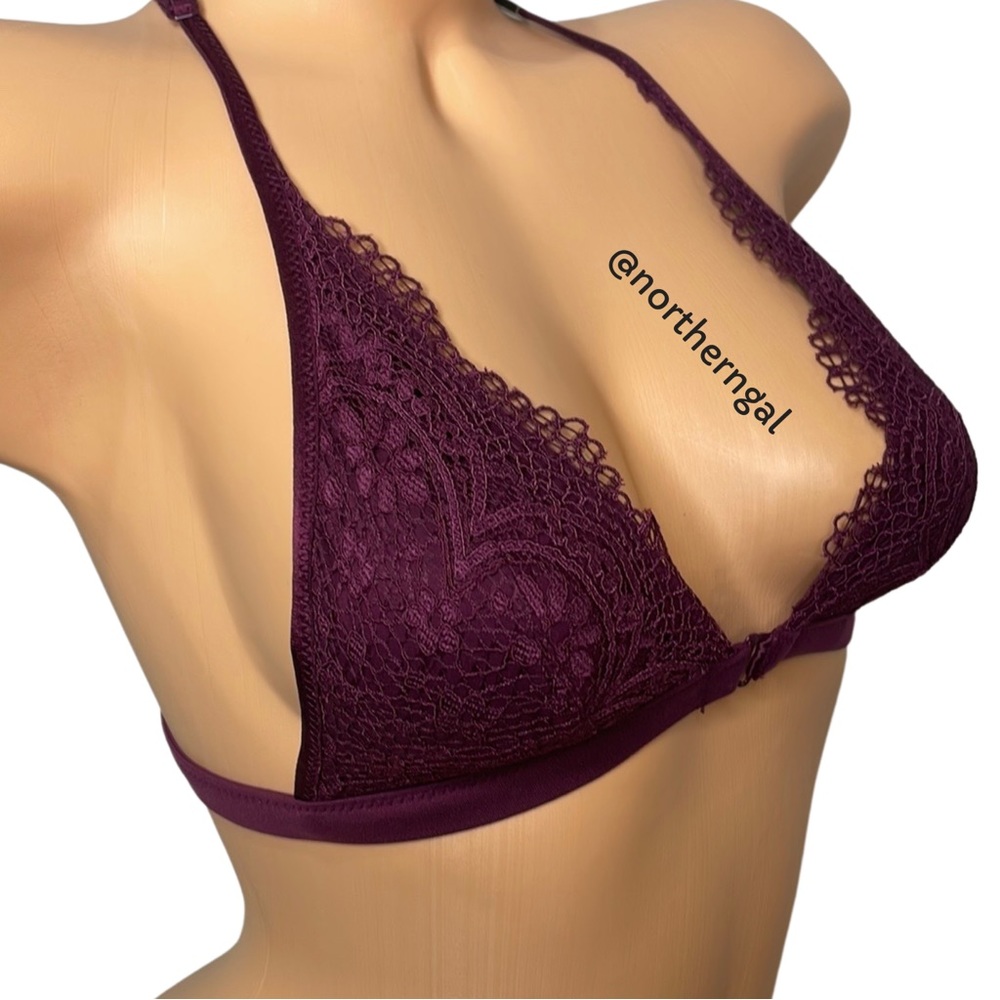 Victoria’s Secret Front Close Bralette Purple - Picture 6 of 16